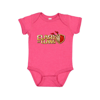 Clash of Clan Game Baby Romper Onesie