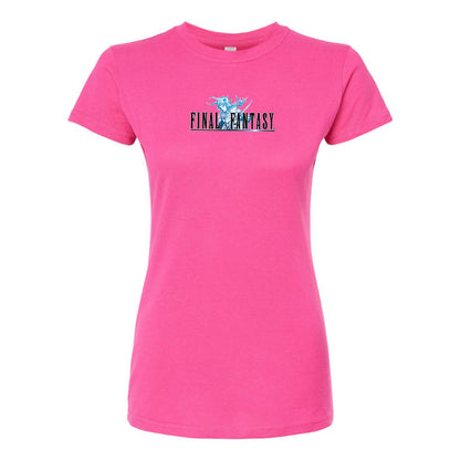 Women's Final Fantasy Game Round Neck T-Shirt