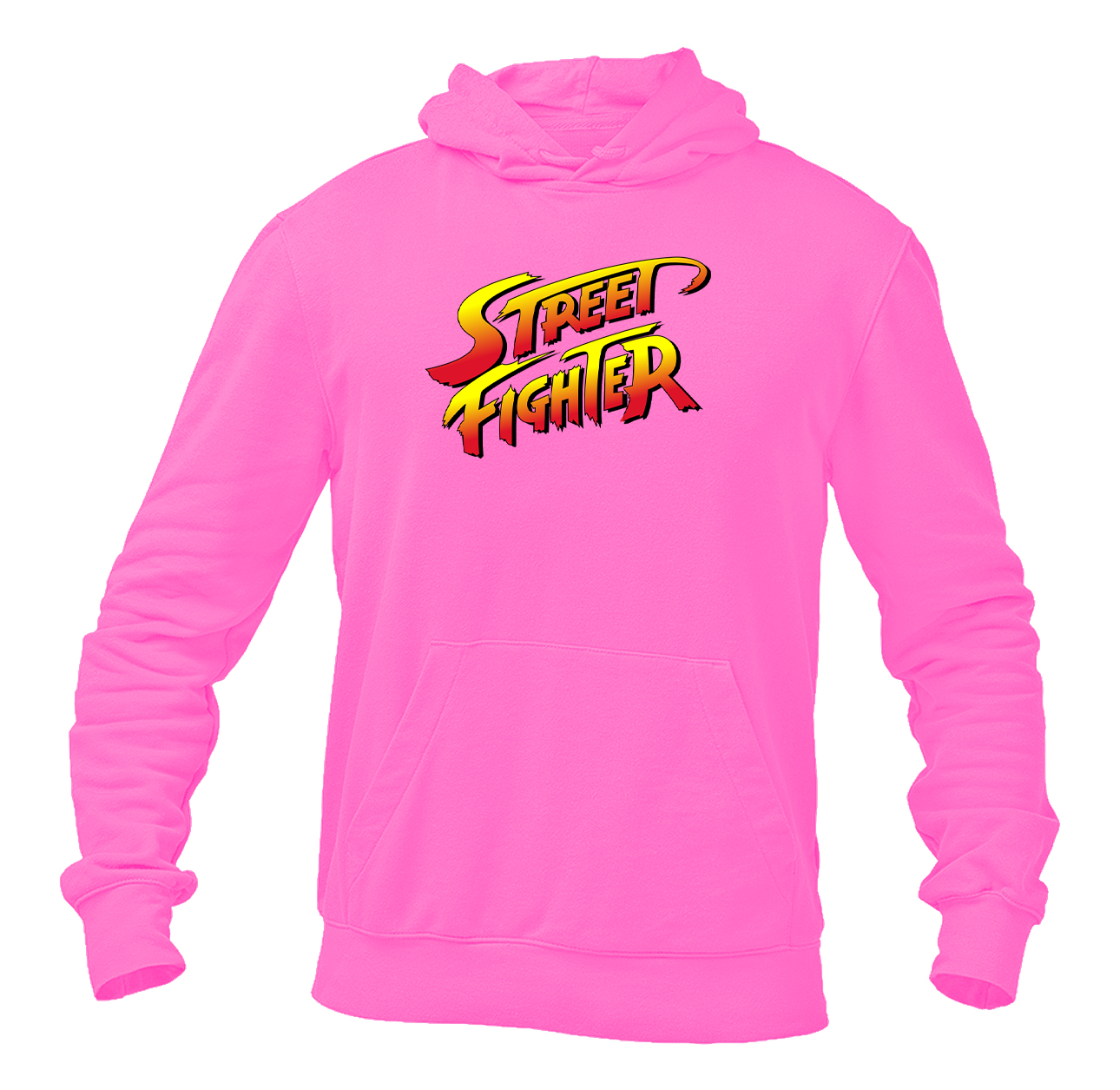 Men's Street Fighter Game Pullover Hoodie