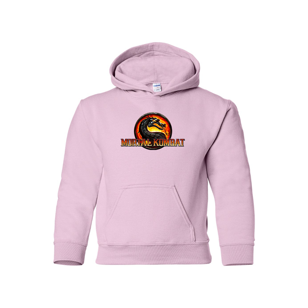 Youth Kids Mortal Kombat Game Pullover Hoodie