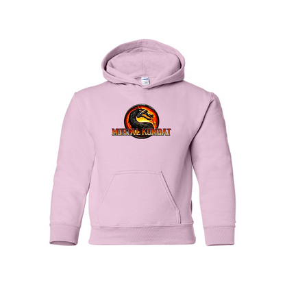 Youth Kids Mortal Kombat Game Pullover Hoodie