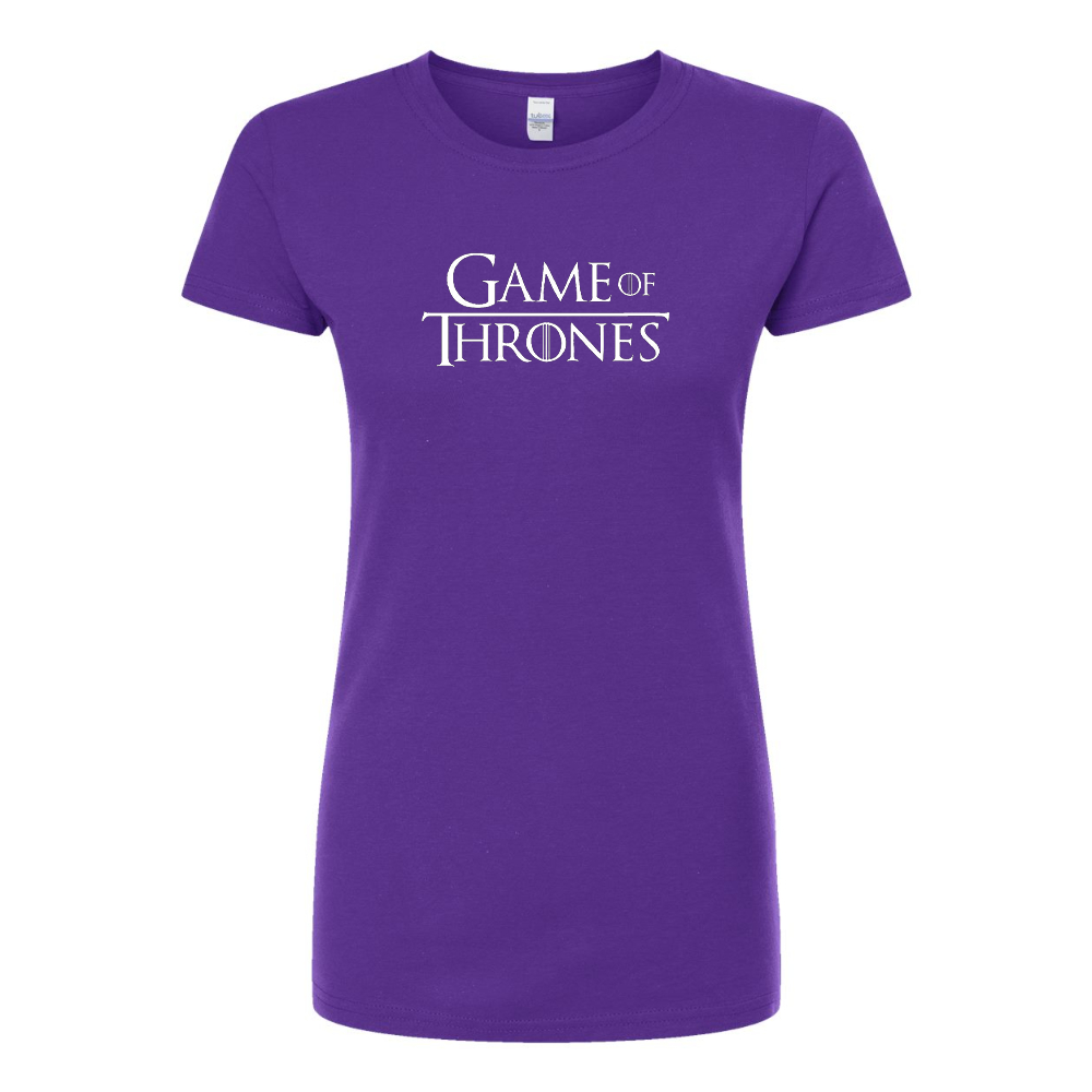 Women's Game of Thrones TV Show Round Neck T-Shirt