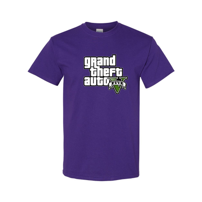 Youth Kids GTA 5 Grand Theft Auto V Cotton T-Shirt Game