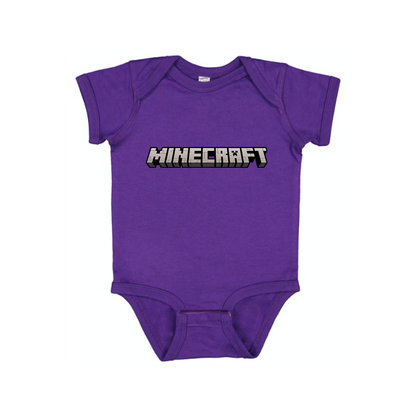 Minecraft Game Baby Romper Onesie