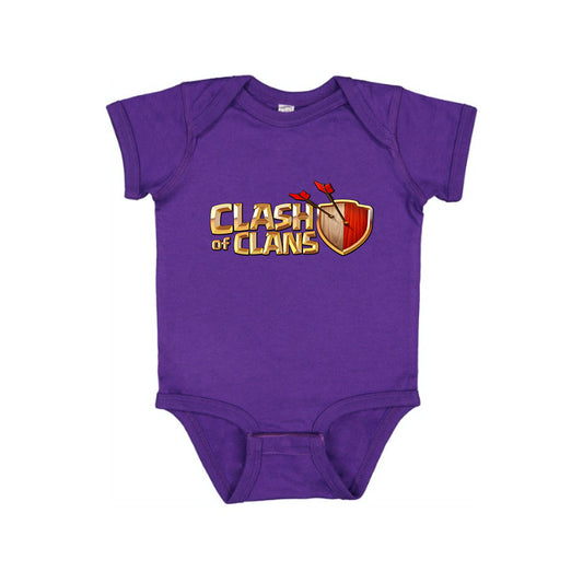 Clash of Clan Game Baby Romper Onesie