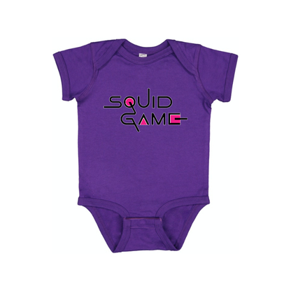 Squid Game Show Baby Romper Onesie