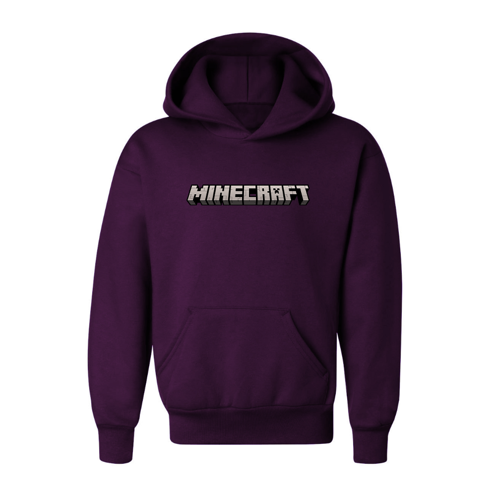 Youth Kids Minecraft Game Pullover Hoodie