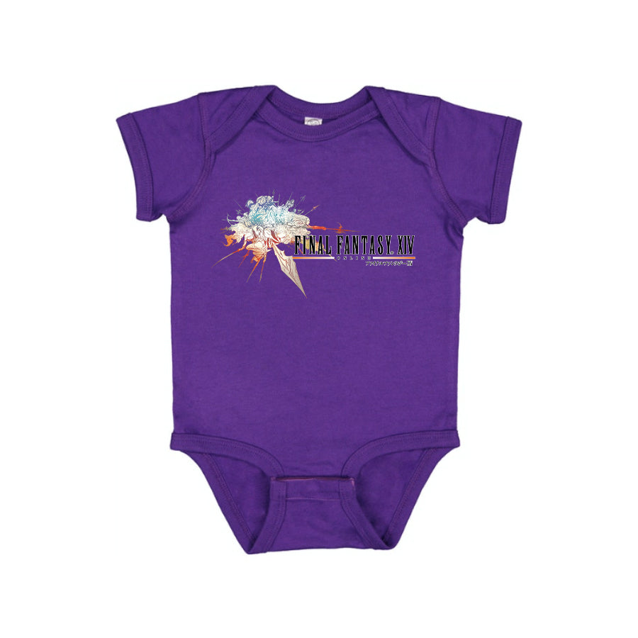 Final Fantasy XIV Game Baby Romper Onesie