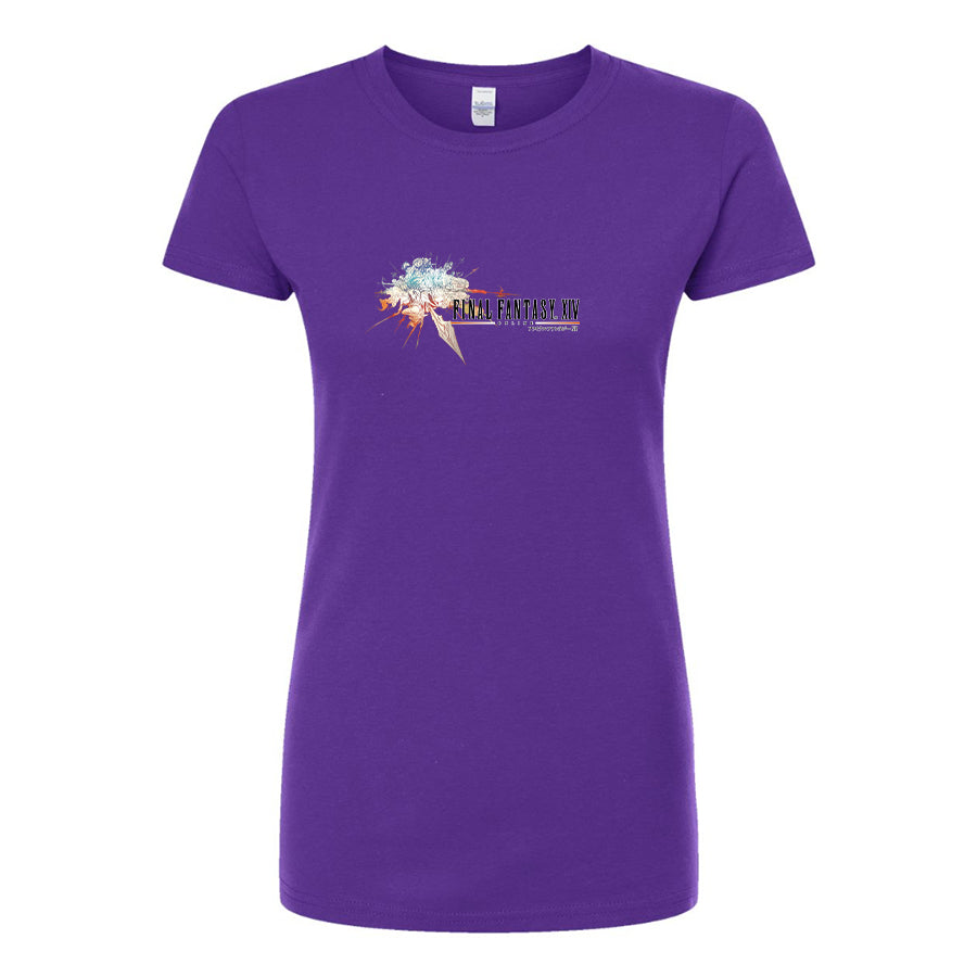 Women's  Final Fantasy XIV Game V-Neck T-Shirt