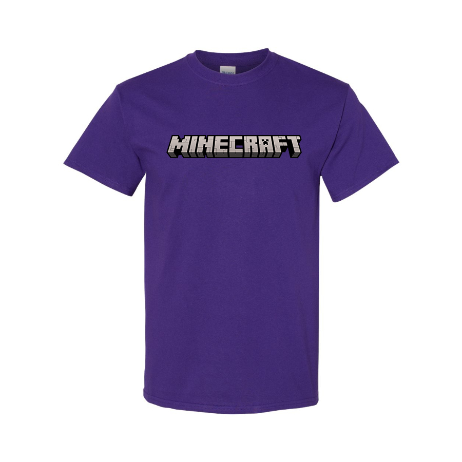 Youth Kids Minecraft Game Cotton T-Shirt