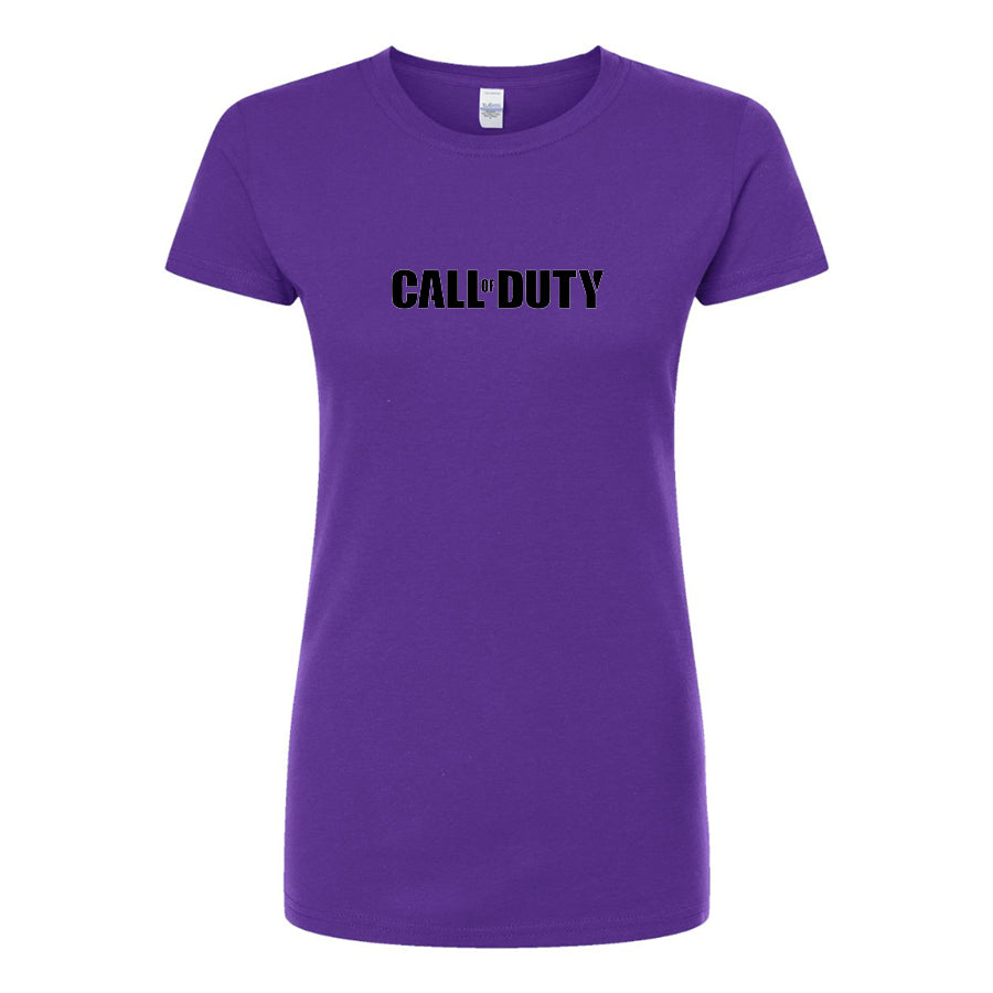 Women's Call of Duty Game Round Neck T-Shirt