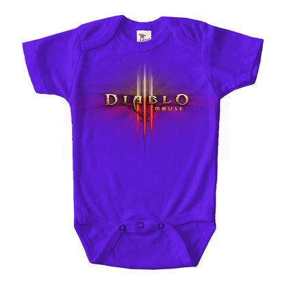 Diablo 3 Game Baby Romper Onesie