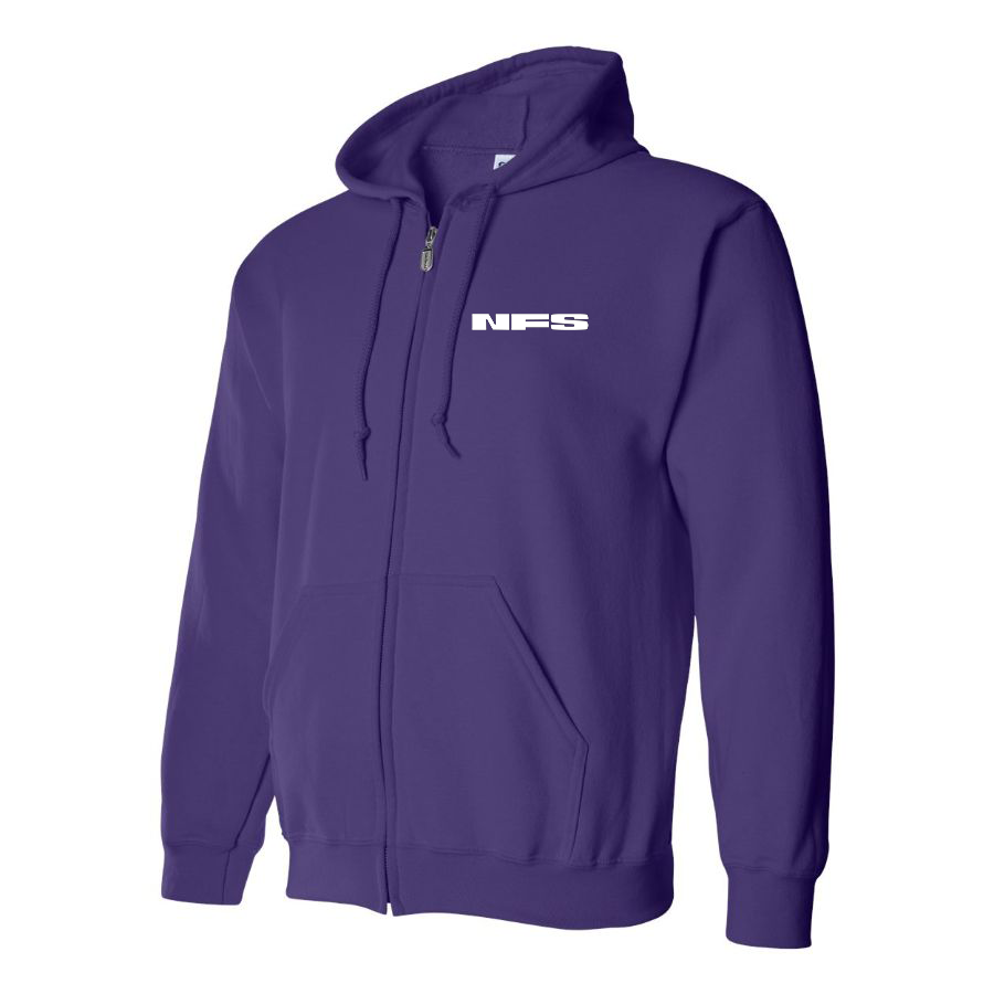 Men's Need For Speed Game Zipper Hoodie