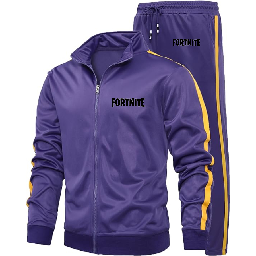 Men's Fortnite Battle Royale Game Logo Dri-Fit TrackSuit