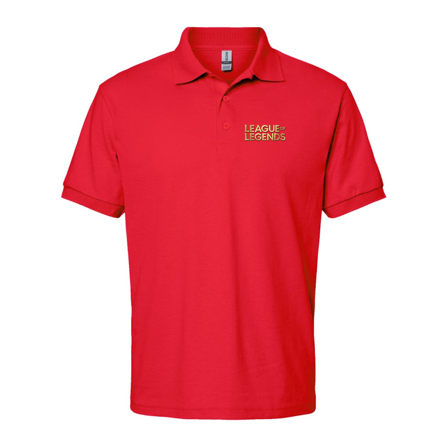 Men's League of Legends Game Dry Blend Polo