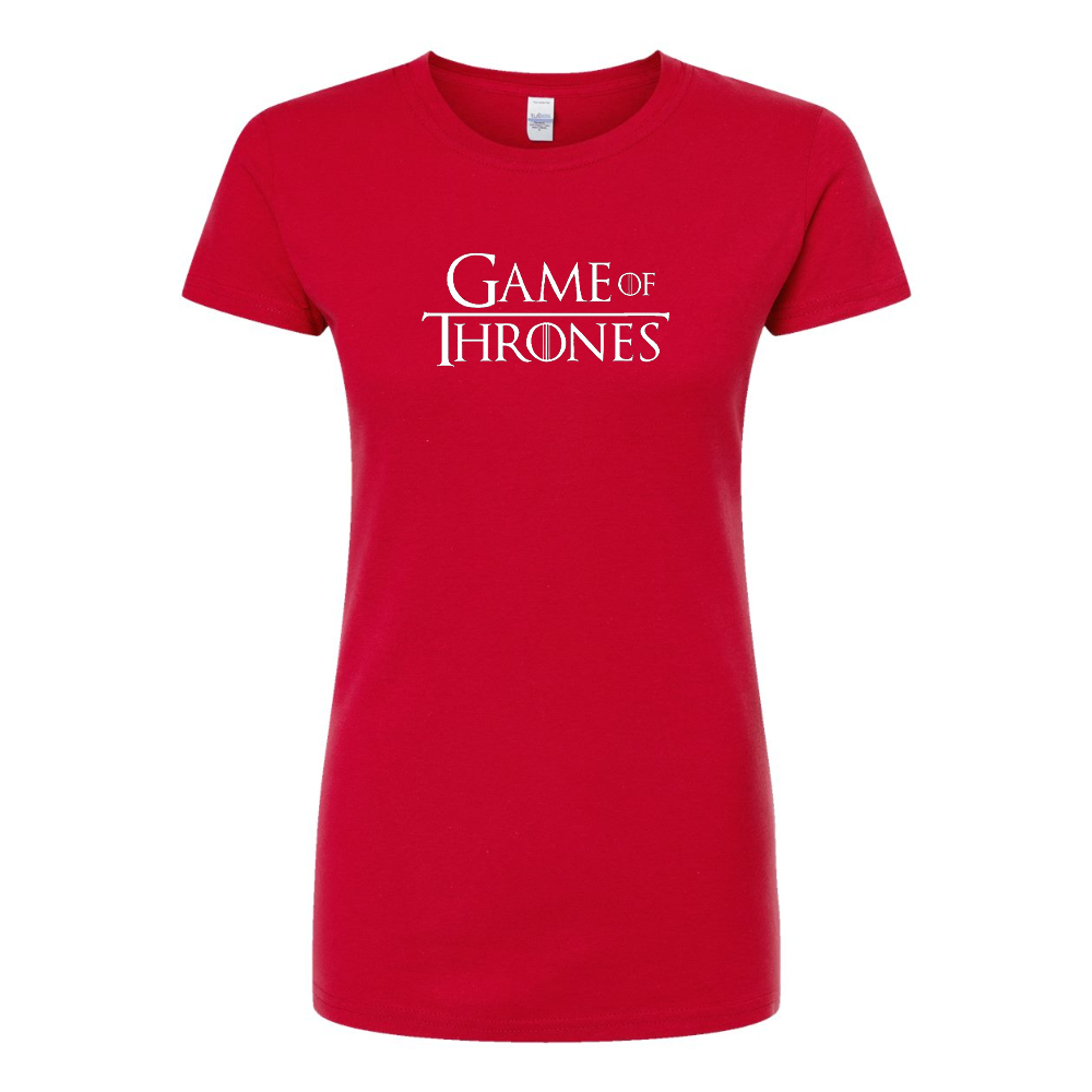 Women's Game of Thrones TV Show Round Neck T-Shirt