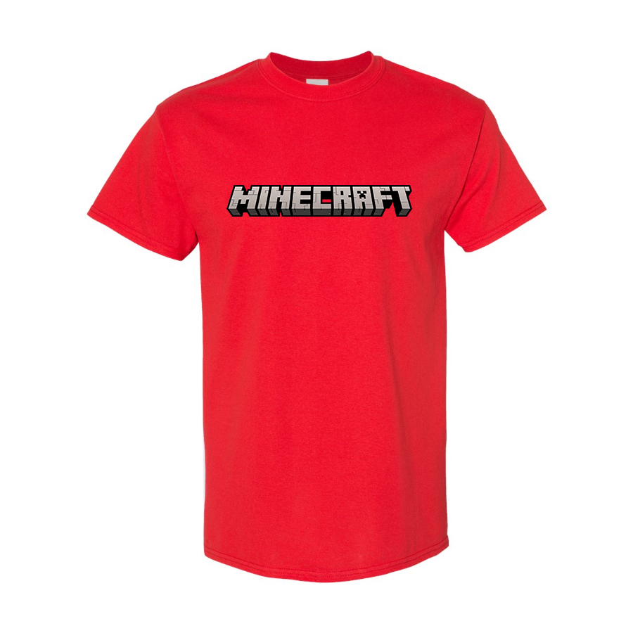 Men's Minecraft Game Cotton T-Shirt