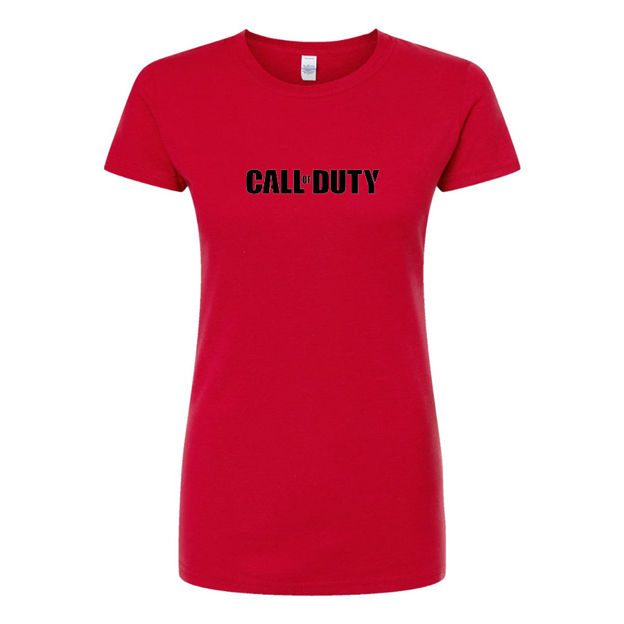 Women's Call of Duty Game Round Neck T-Shirt