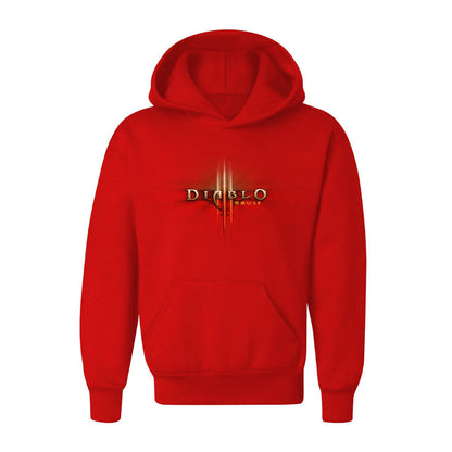 Youth Kids Diablo 3 Game Pullover Hoodie