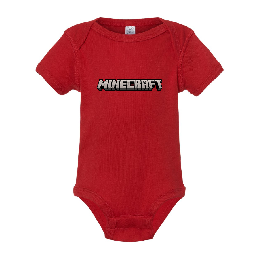 Minecraft Game Baby Romper Onesie