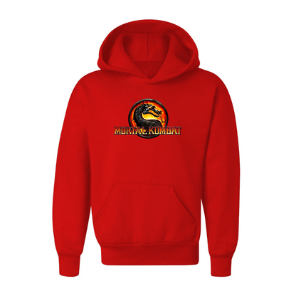 Youth Kids Mortal Kombat Game Pullover Hoodie