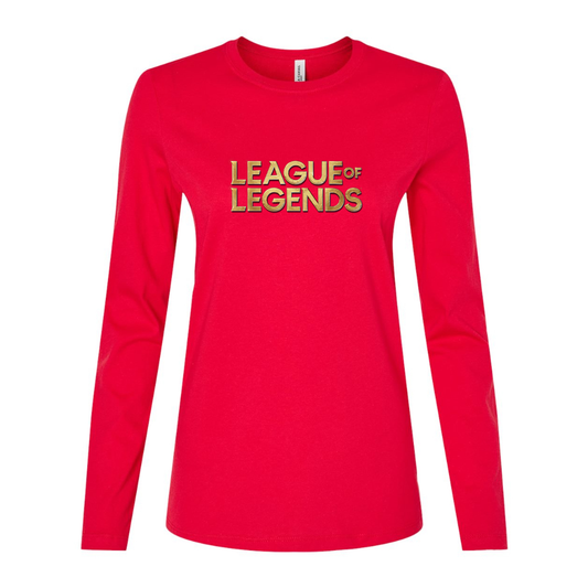 Women's League of Legends Game Long Sleeve T-Shirt