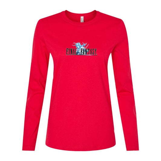 Women's Final Fantasy Game Long Sleeve T-Shirt