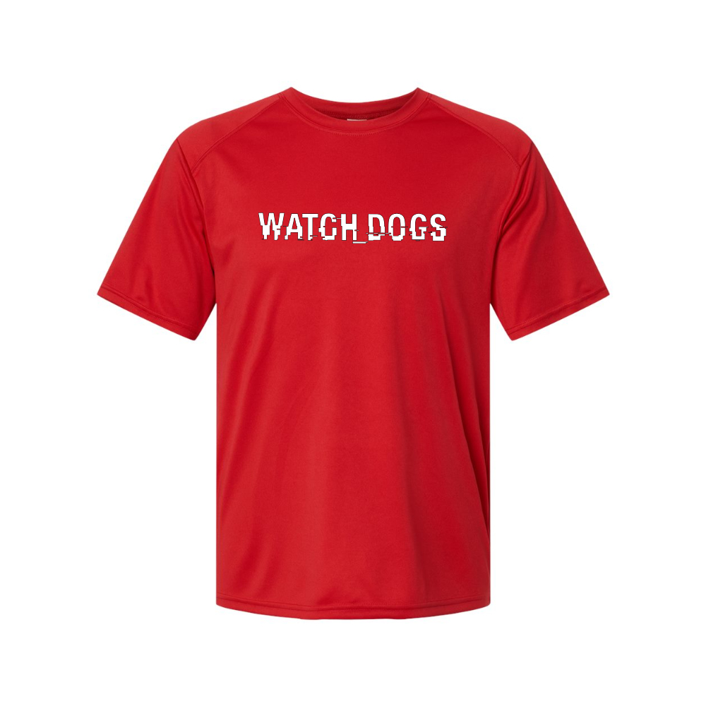 Youth Kids Watch Dogs Video Game Performance T-Shirt