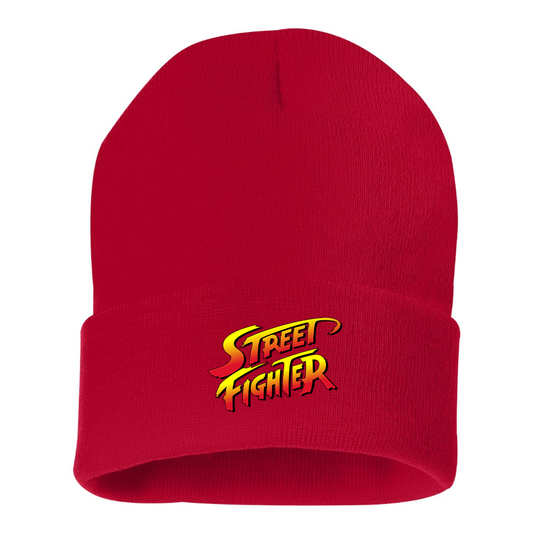 Street Fighter Game Beanie Hat