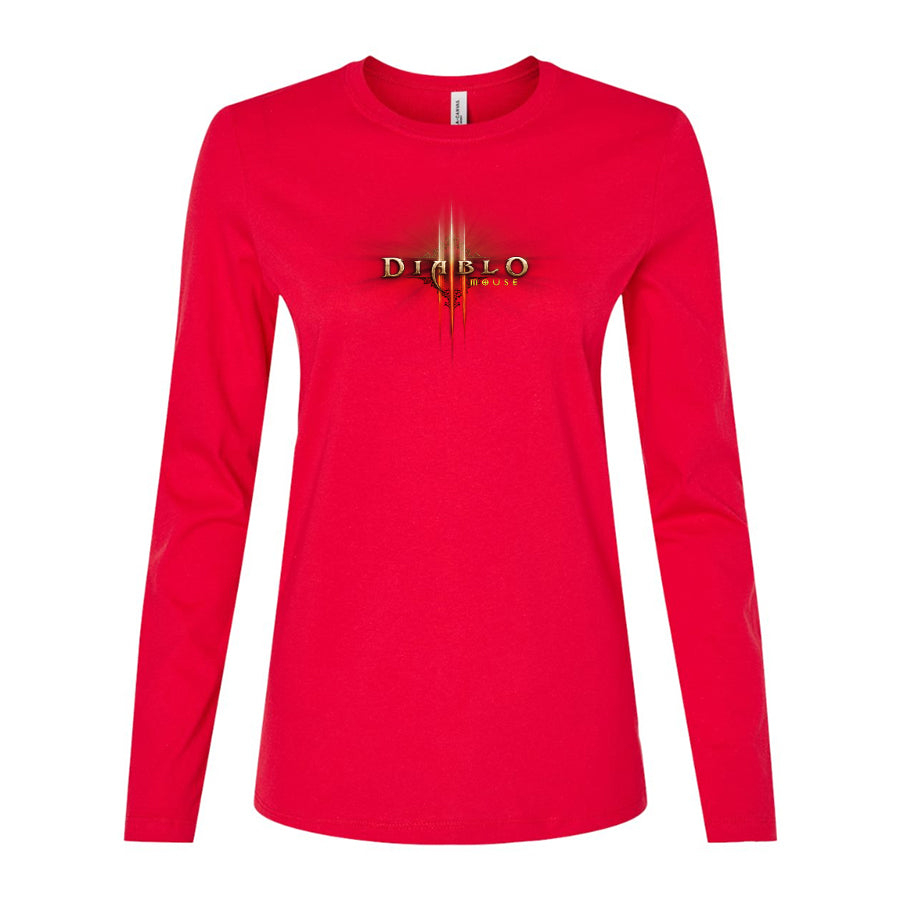 Women's Diablo 3 Game Long Sleeve T-Shirt