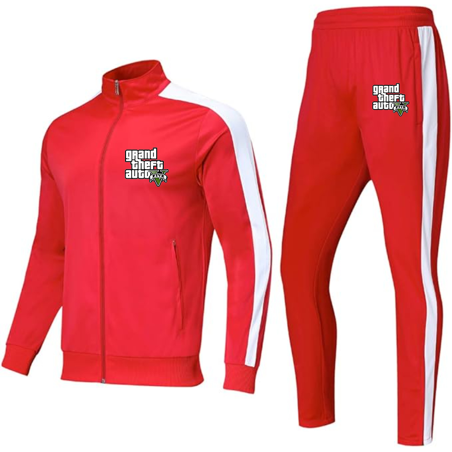 Men's GTA 5 Grand Theft Auto V Dri-Fit TrackSuit Game