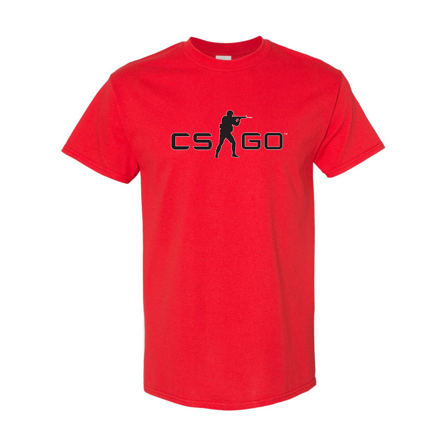 Men's Counter Strike GO Game Cotton T-Shirt