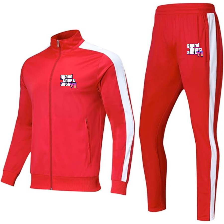 Men's GTA 6 Grand Theft Auto VI Dri-Fit TrackSuit Game