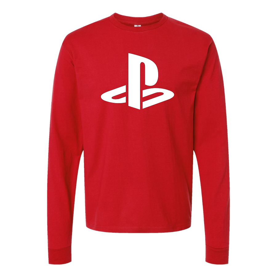 Youth Kids PlayStation Game Long Sleeve T-Shirt