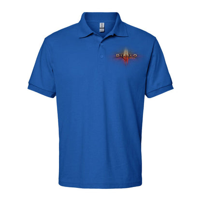 Men's Diablo 3 Game Dry Blend Polo