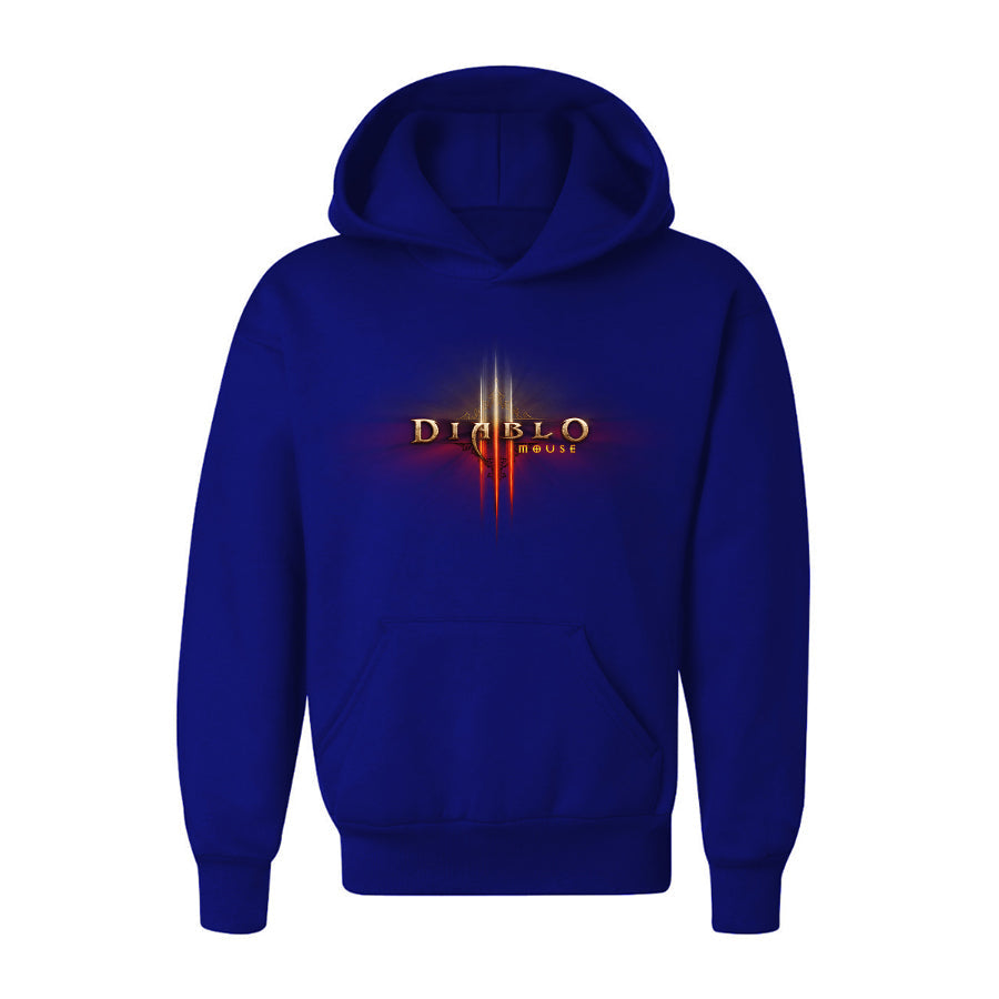 Youth Kids Diablo 3 Game Pullover Hoodie