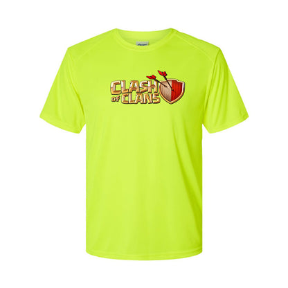 Youth Kids Clash of Clans Game Performance T-Shirt