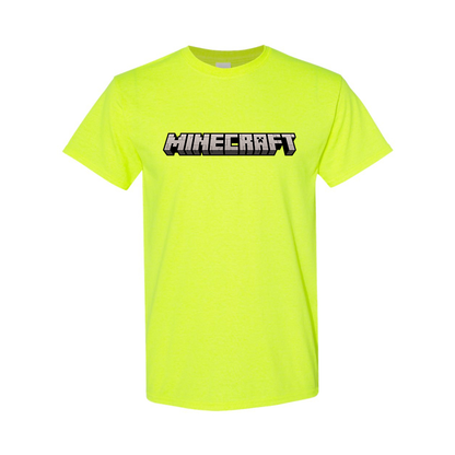 Men's Minecraft Game Cotton T-Shirt