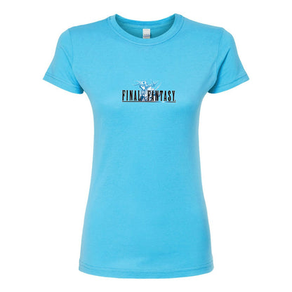 Women's Final Fantasy Game Round Neck T-Shirt