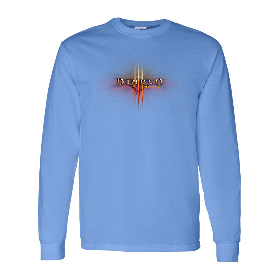 Men's Diablo 3 Game Long Sleeve T-Shirt