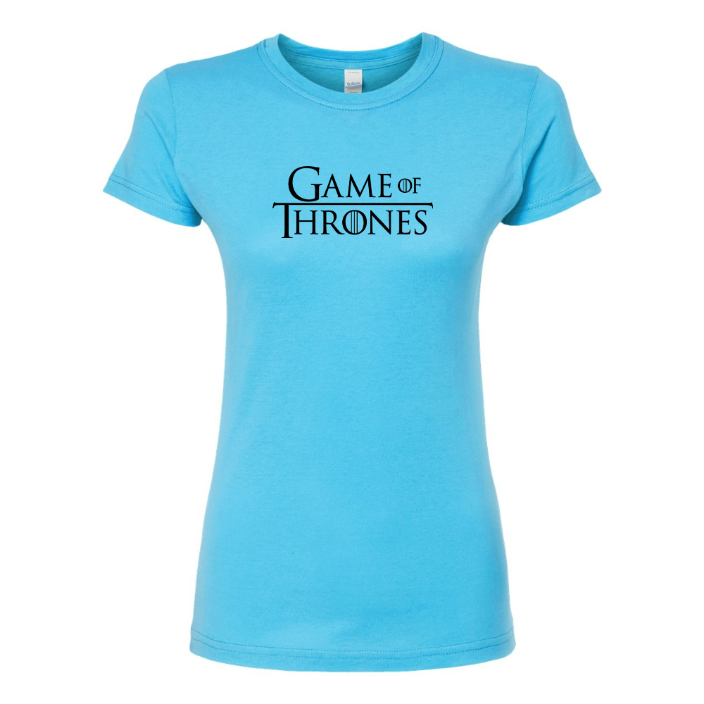 Women's Game of Thrones TV Show Round Neck T-Shirt