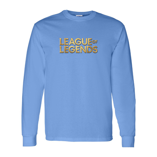 Youth Kids League of Legends Game Long Sleeve T-Shirt