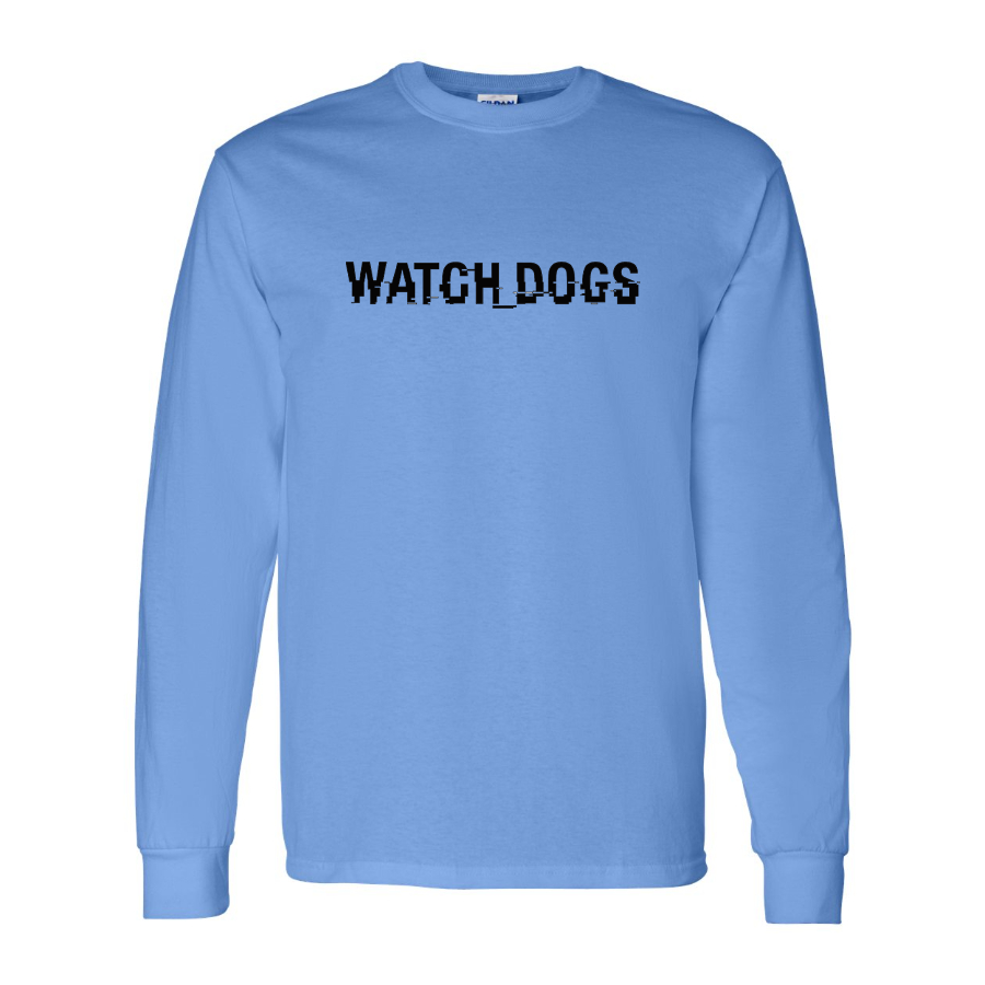 Youth Kids Watch Dogs Video Game Long Sleeve T-Shirt