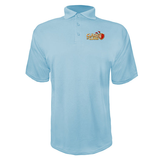 Men's Clash of Clans Game Polyester Polo