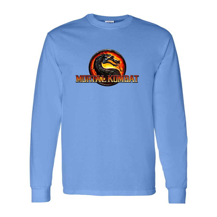 Youth Kids Mortal Kombat Game Long Sleeve T-Shirt