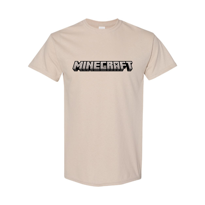 Men's Minecraft Game Cotton T-Shirt