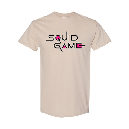 Youth Kids Squid Game Show Cotton T-Shirt