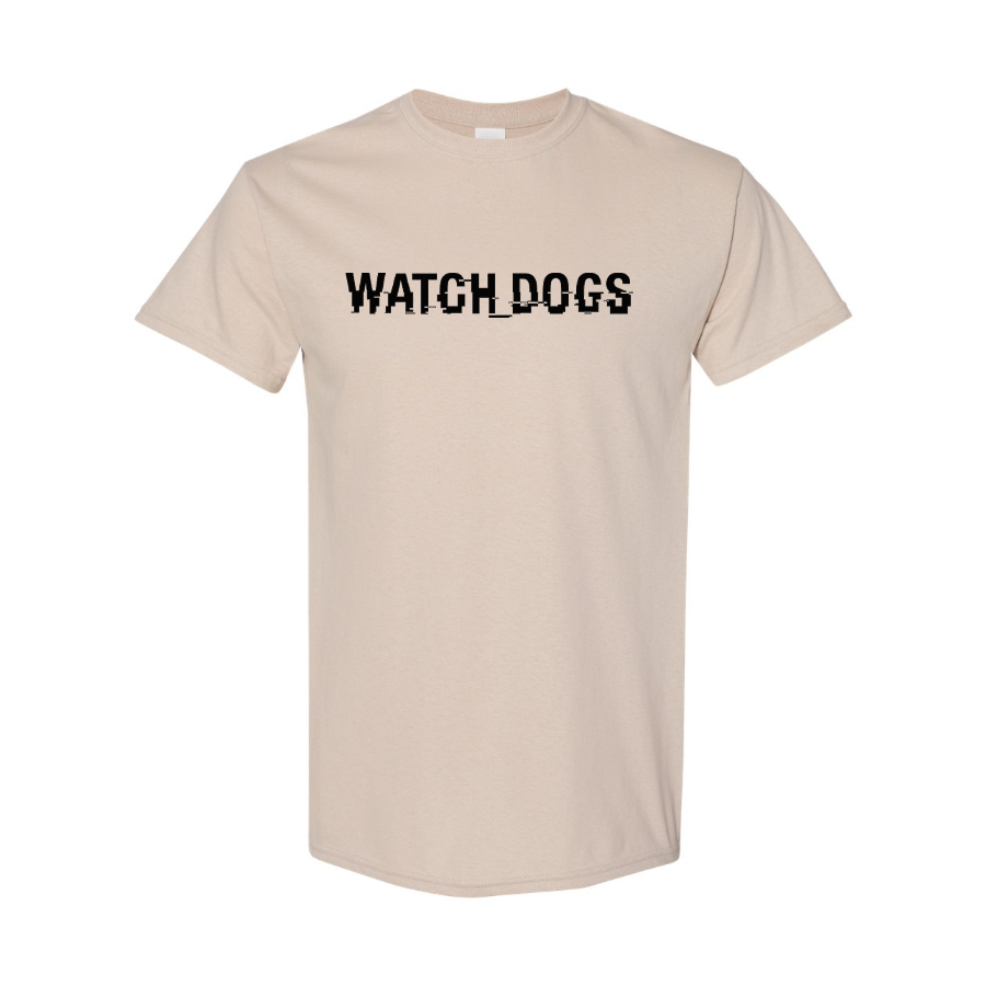 Men's Watch Dogs Video Game Cotton T-Shirt