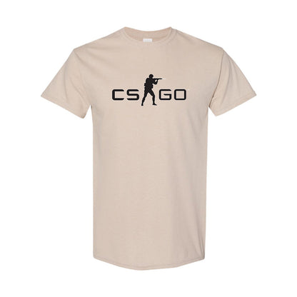 Men's Counter Strike GO Game Cotton T-Shirt