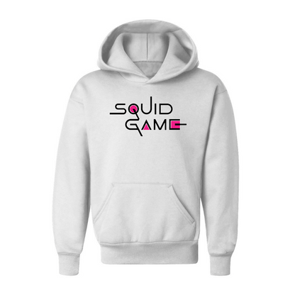 Youth Kids Squid Game Show Pullover Hoodie